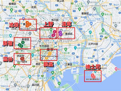 最住位置|【2024東京住宿指南】淺草、上野、新宿、銀座等七。